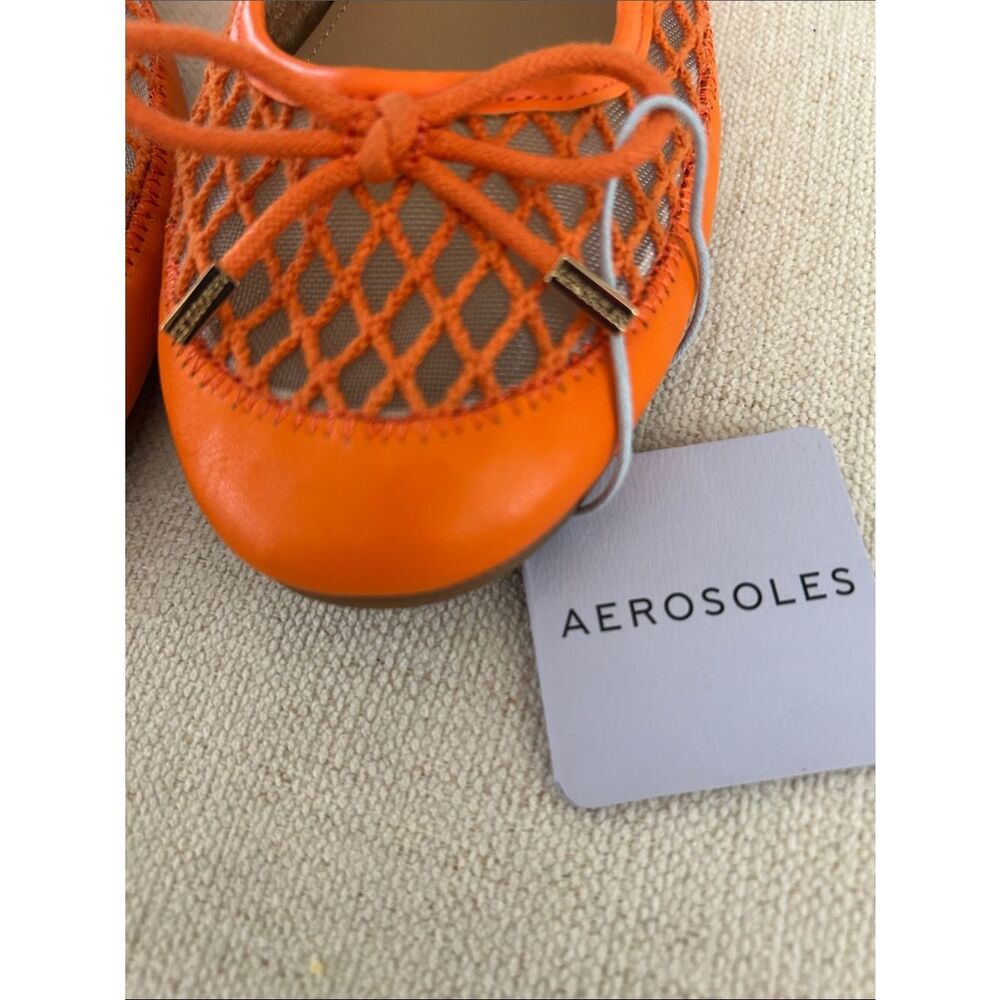 Aerosoles Women's Palma, Mesh Orange, Size 9.5, NWT No box - Picture 9 of 10